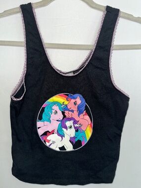 Forever 21 | Y2K My Little Pony Crop Tank | S